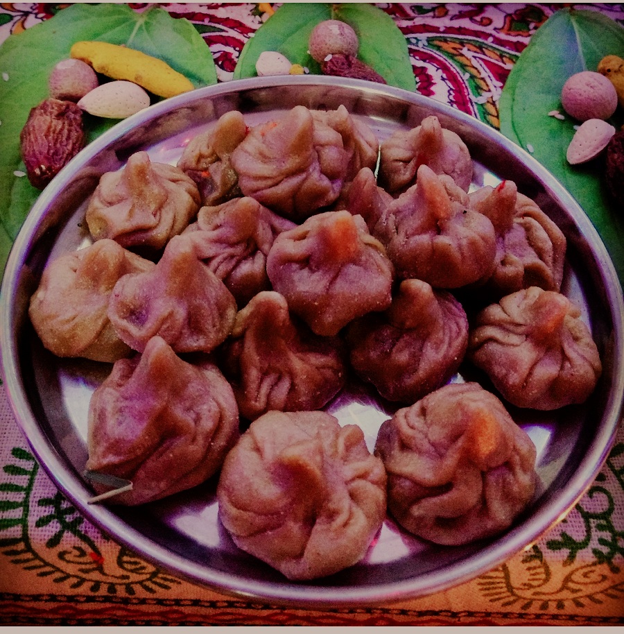 wheat flour modak, healthy