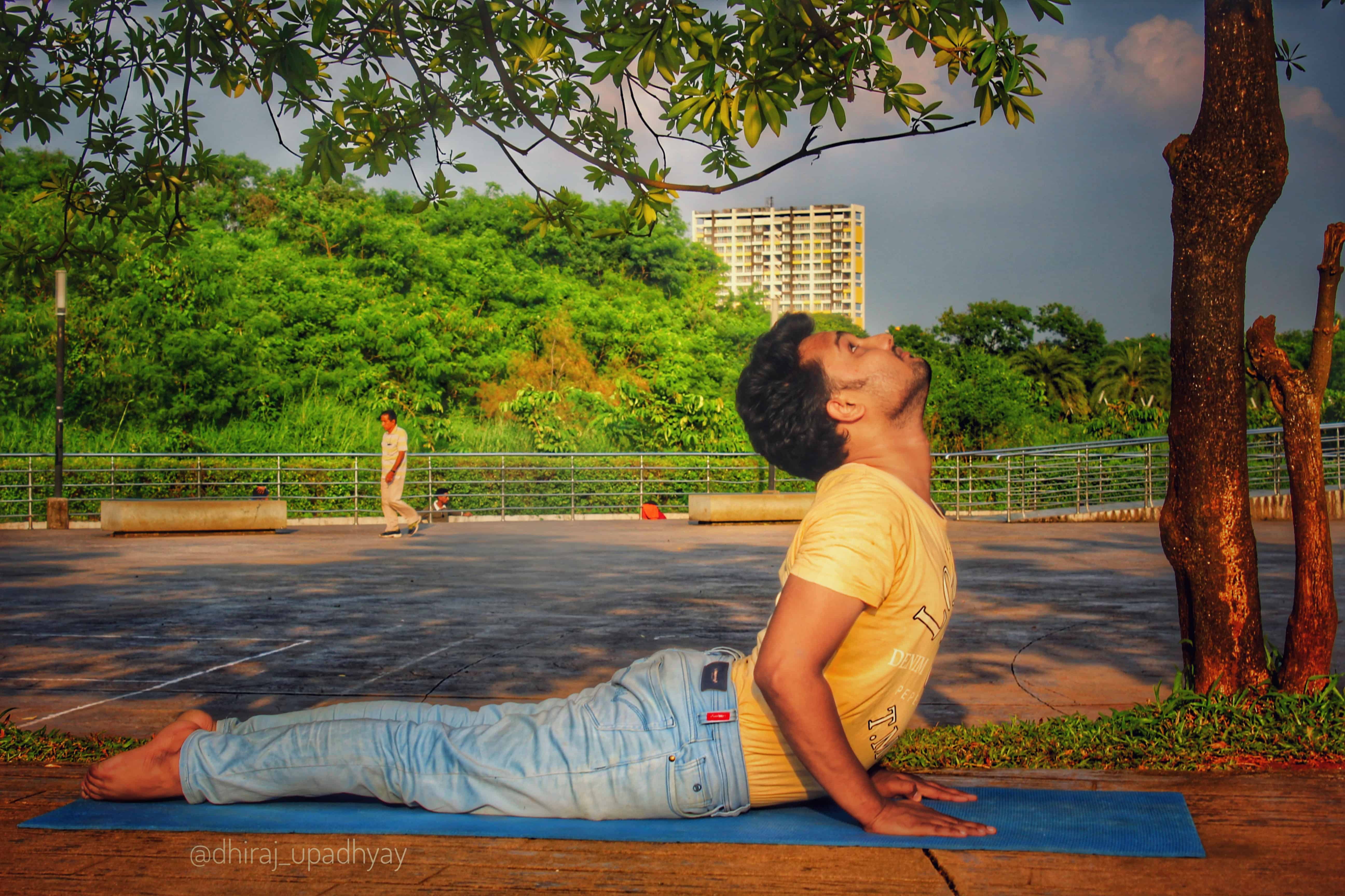 Bhujangasana | Yoga for healthy skin