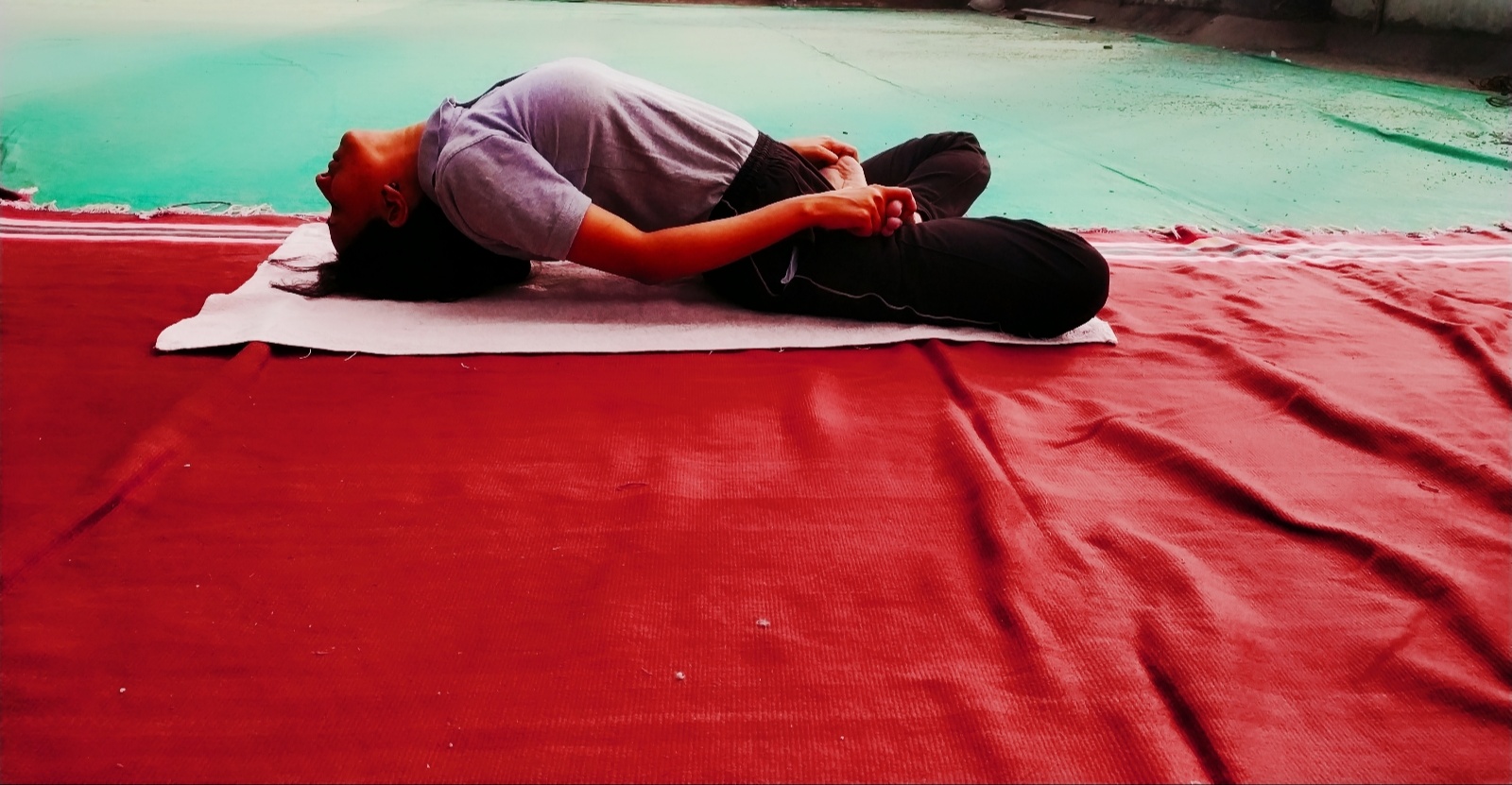 Matsyasana | Yoga for healthy skin